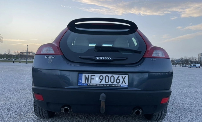 Volvo C30 cena 20000 przebieg: 262000, rok produkcji 2007 z Warszawa małe 106